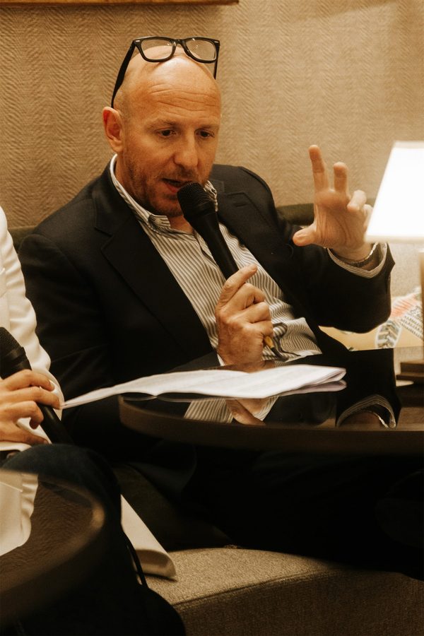 Arturo Galansino risponde alle domande del pubblico